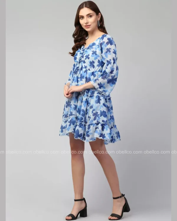 Middi Print Obellco Frock