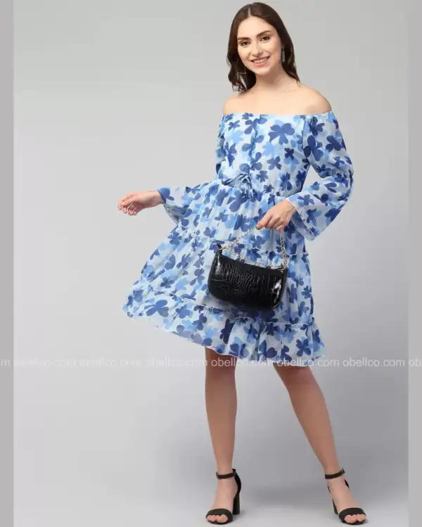 Middi Print Obellco Frock - Image 7
